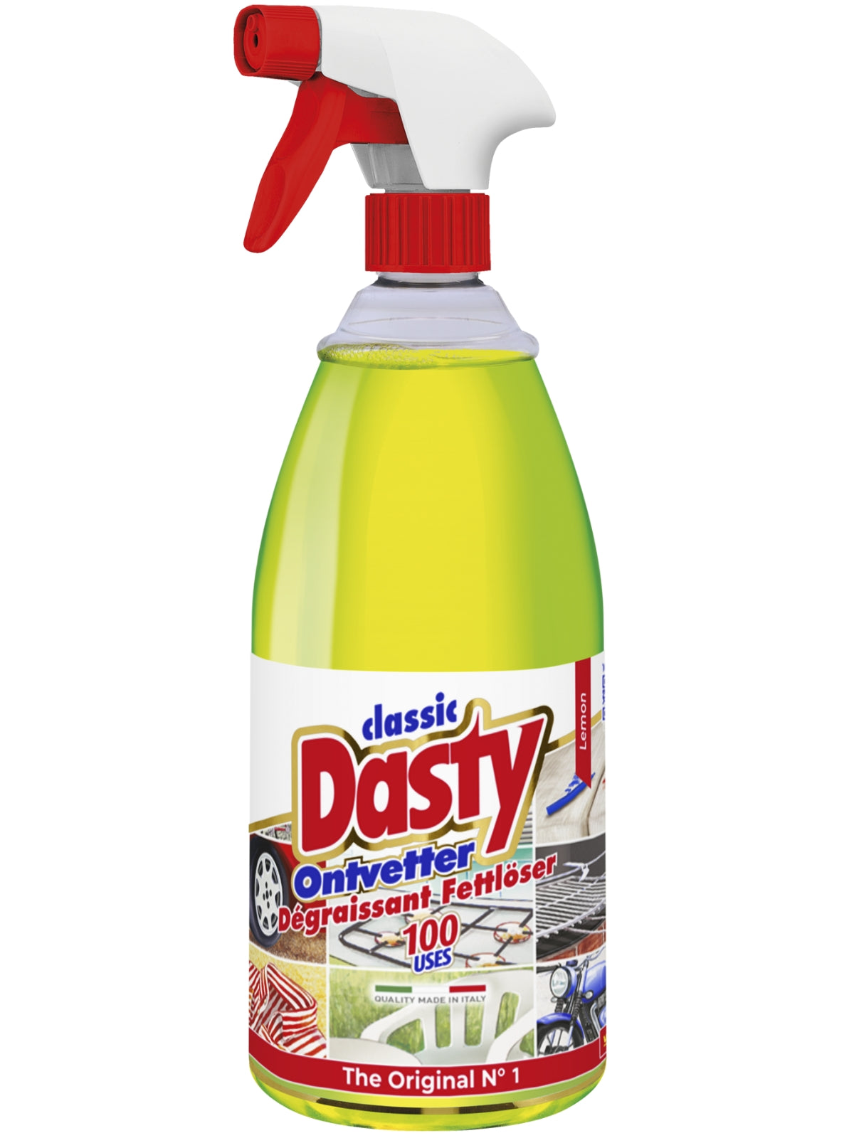 Dasty Ontvetter Spray Citroen – Krachtige Vetverwijderaar 1L - ViralCleaning