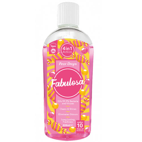 Fabulosa 4v1 razkužilo Pear Drops 220ml