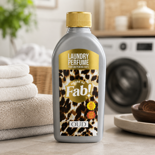 Fabulosa Parfum de Lessive Oud 250 ml – Parfum Intense pour Vêtements et Linge de Lit