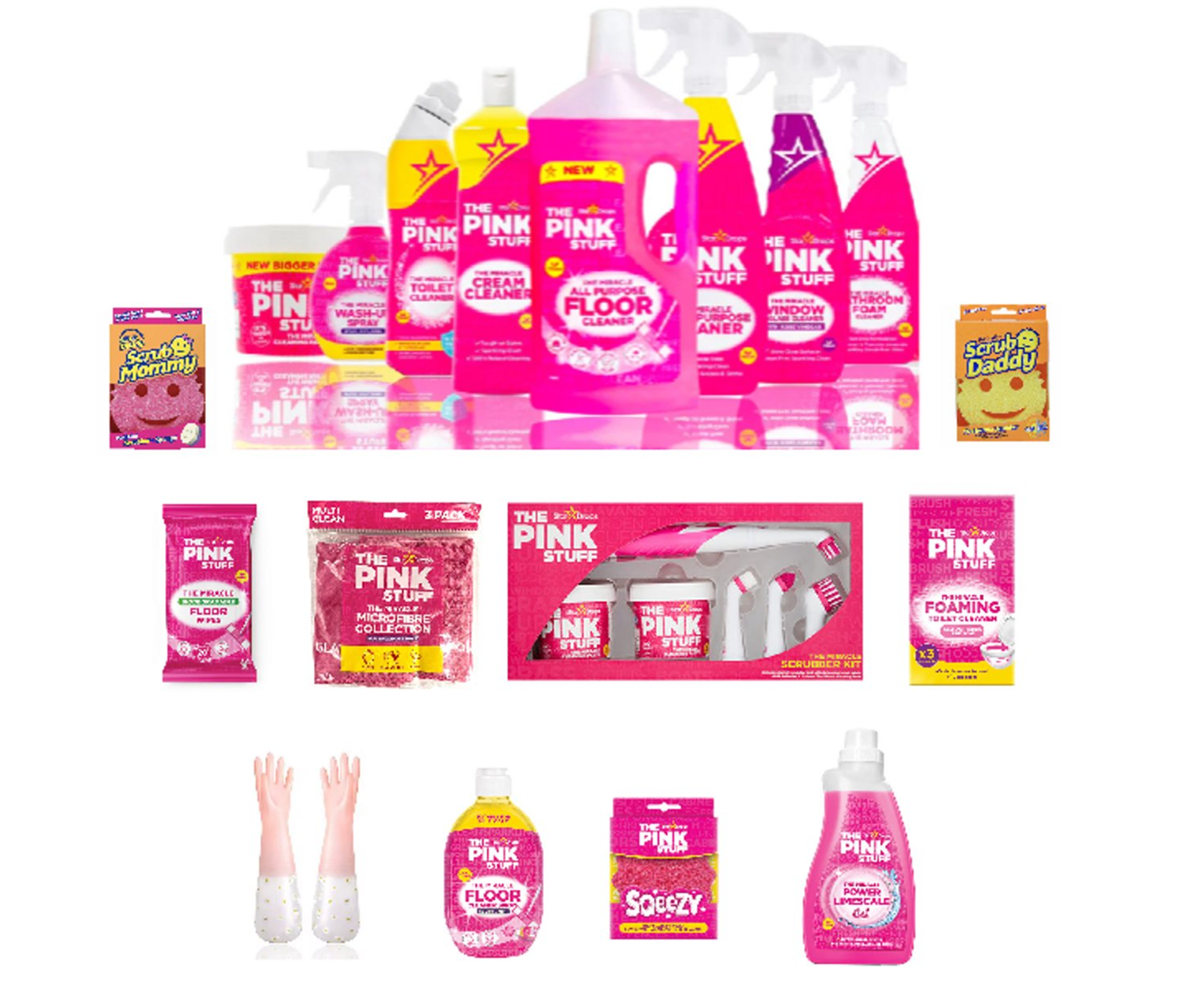 The Pink Stuff Juego de limpieza definitivo - El conjunto completo