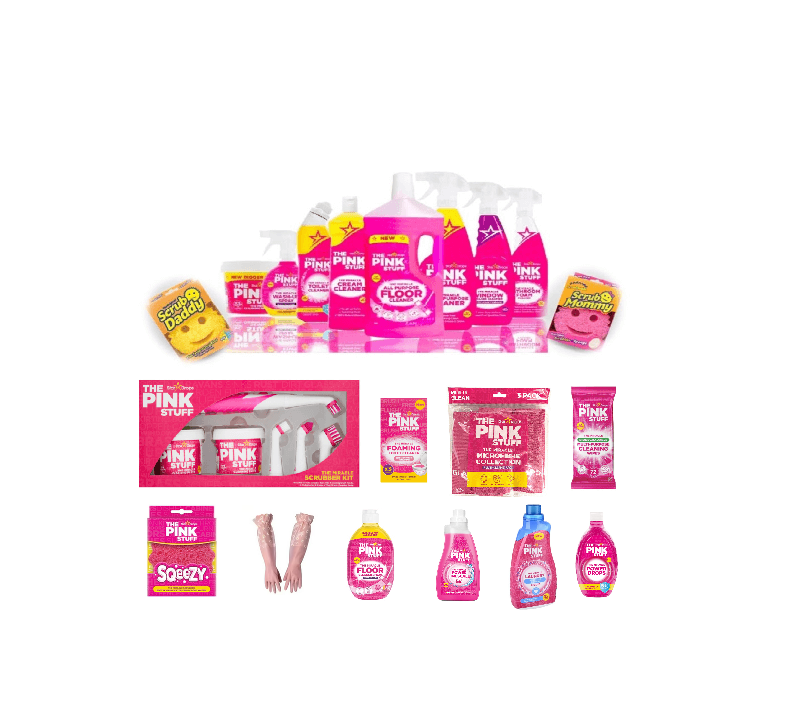 The Pink Stuff Ultimate Cleaning Set - The complete assortment