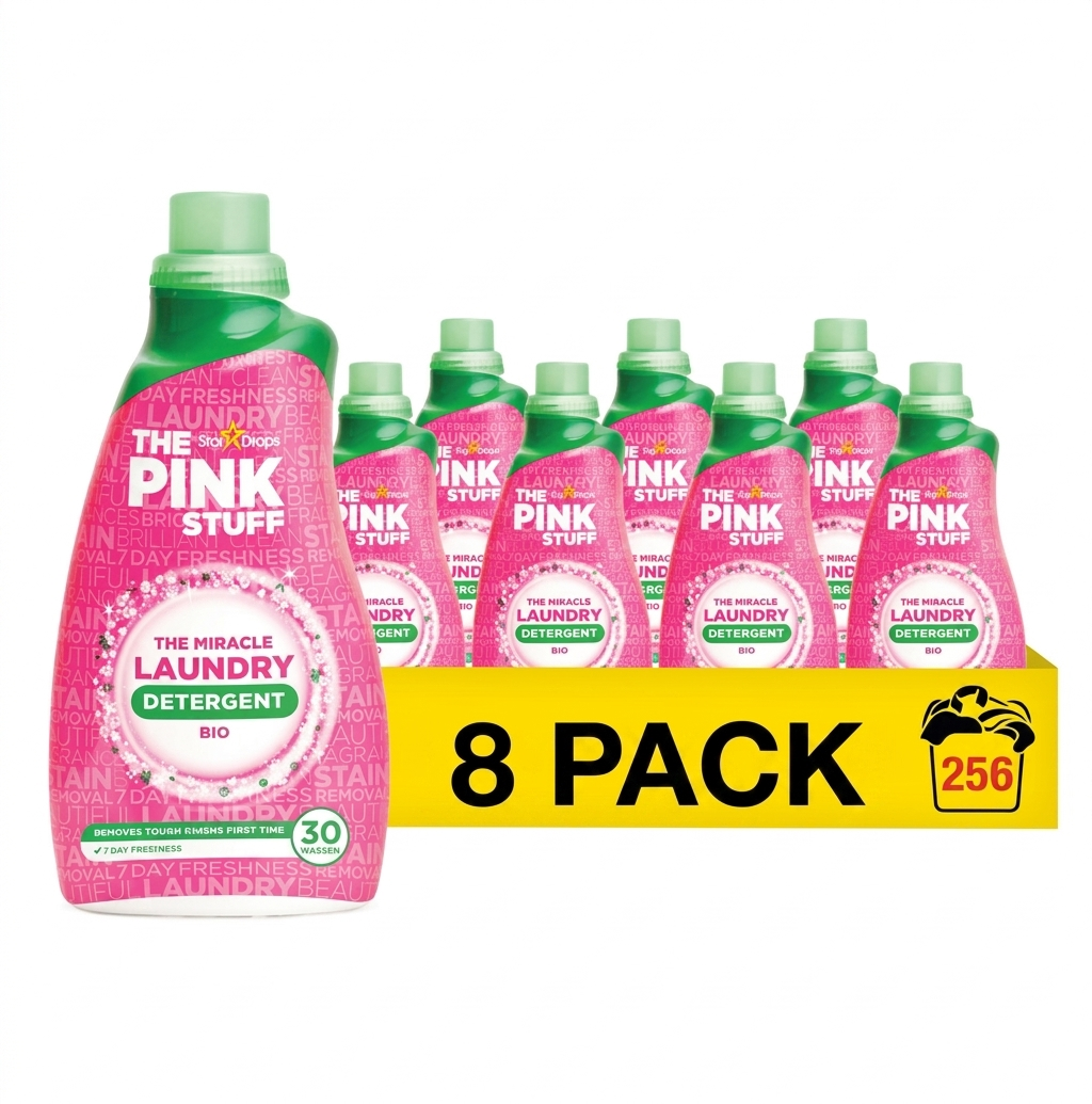 The Pink Stuff tekući deterdžent biološki 960ml - 8 pakiranje