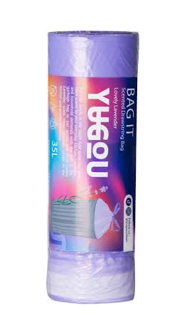 Yugou Vreće za smeće s mirisom Lovely Lavendel - 35 litara
