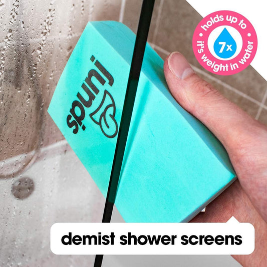 Spunj the Ultra Absorbent Sponge (Blue Green)