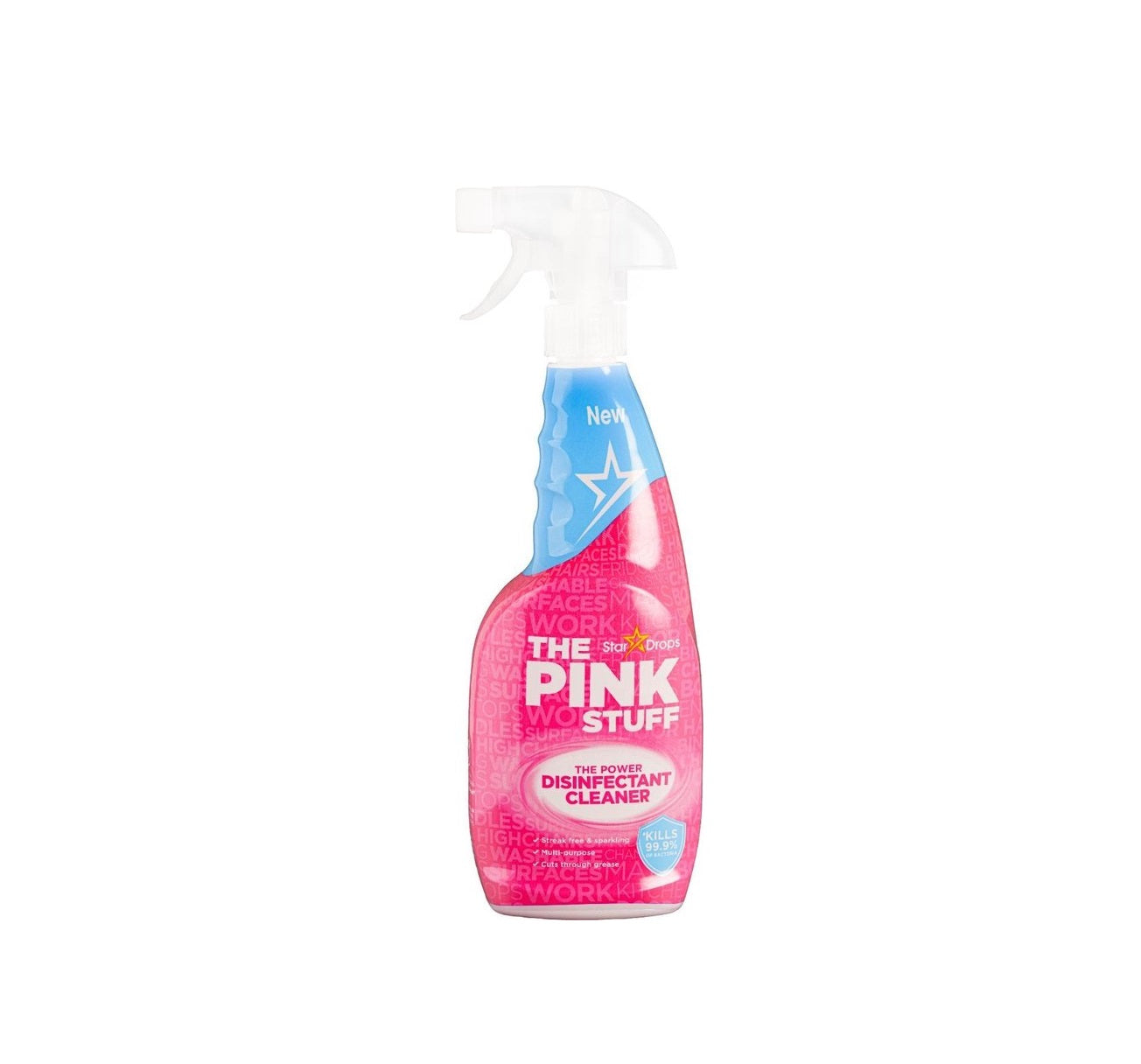 Stardrops - Pink Stuff - Detergent dezinfectant puternic - Detergent pentru baie - Detergent universal pentru plăci și sanitare