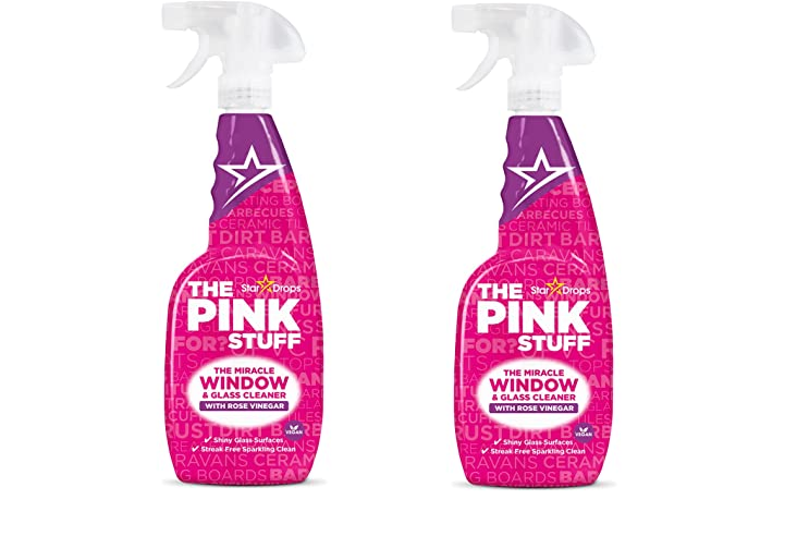 Stardrops Το Pink Stuff Καθαριστικό Γυαλιού - 2-πακέτο - 2 x 750ml
