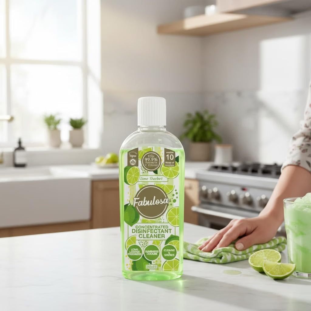 Desinfectante concentrado Fabulosa Lime Sherbet - 220 ml