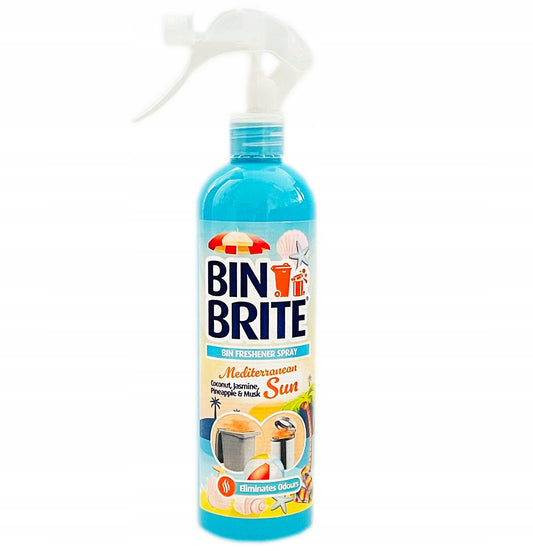 Bin Brite Sprej za osvježavanje kanti za smeće – Mediterranean Sun | 500ml