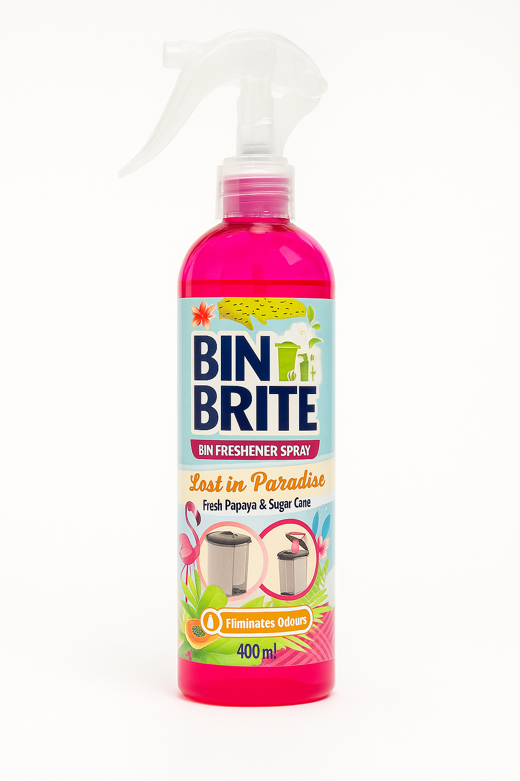 Bin Brite Roskiksen raikastussuihke – Lost in Paradise | 400ml | Papaja & Suikerriet