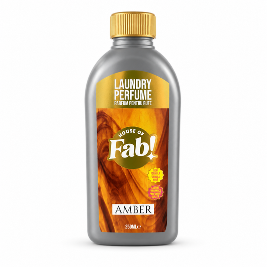 Fabulosa Parfum de Lessive Ambre 250 ml – Parfum de Luxe pour un Linge Frais