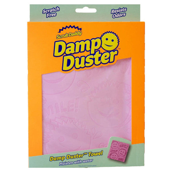 Scrub Daddy vlažna krpa za prah roza