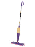 Dasty Spraymop com sistema de pulverização – Esfregona para pavimentos sem balde – Cabeça da esfregona rotativa – 42 cm