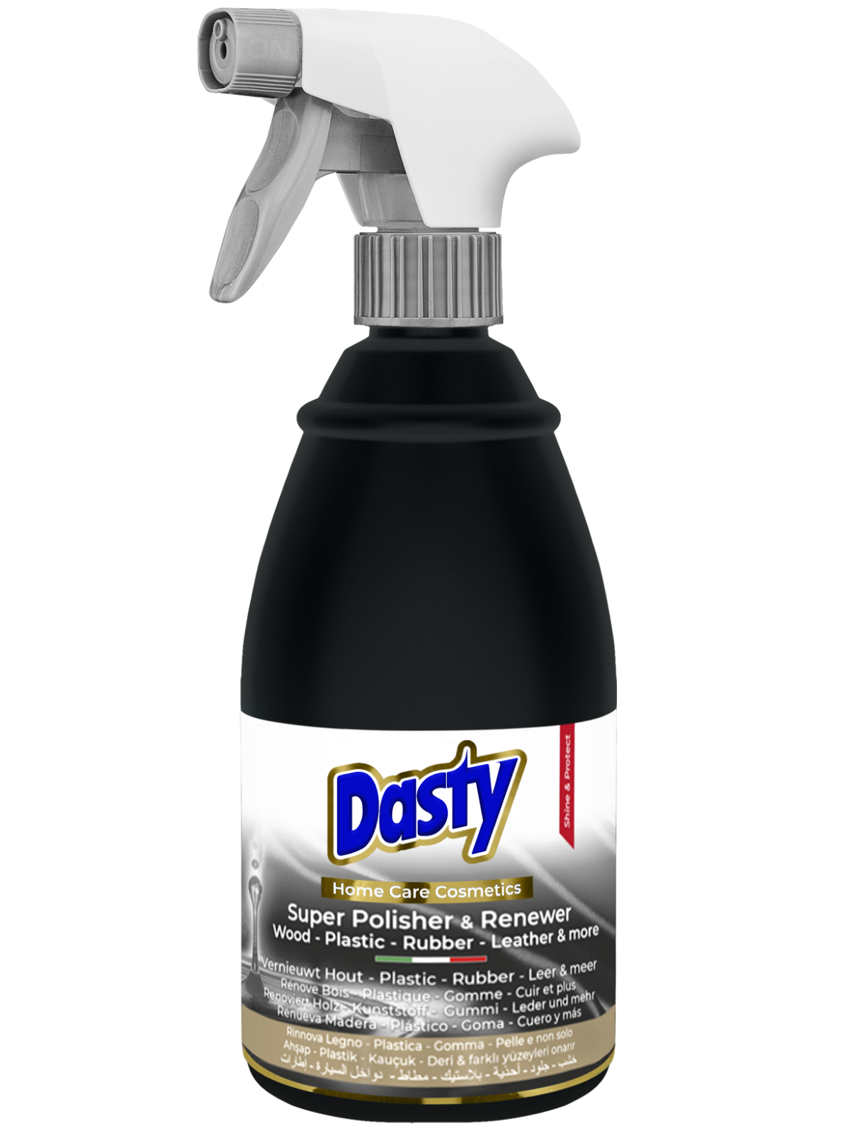 Dasty Super Polisher – Glansspray voor Leer, Hout, Kunststof en Rubber