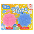 Dishmatic Scratch-Free Scouring Sponges with Flexi-Fibre – Multipurpose & Odor-Resistant (2-pack)