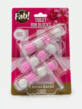 Fabulosa Bloc WC Floral Burst Lot de 3 – Blocs WC Anti-Calcaire Parfum Floral