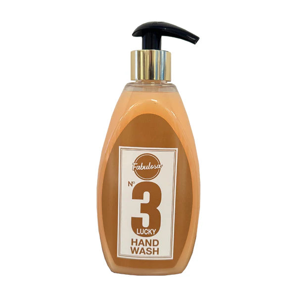 Fabulosa Luxe Săpun de Mână Nr.3 Lucky – Spălare de Mâini Îngrijitoare cu Parfum Seducător | 500 ml