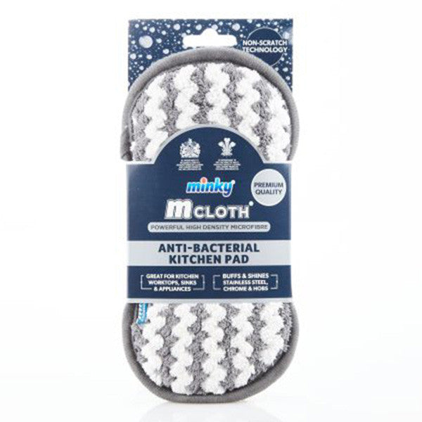 Minky Almohadilla de limpieza de cocina de microfibra doble cara