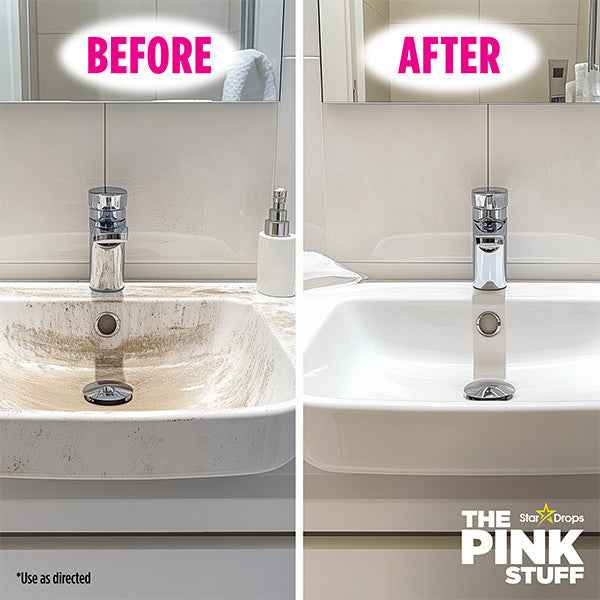 The Pink Stuff Platinum Badkamerreiniger 750 ml – Krachtige Spray tegen Kalk & Zeepresten