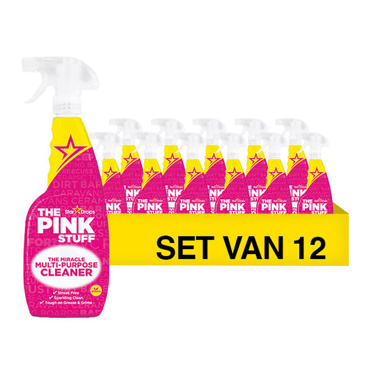 Το Pink Stuff Πολυλειτουργικό Καθαριστικό 750ml - Πακέτο 12 τεμαχίων
