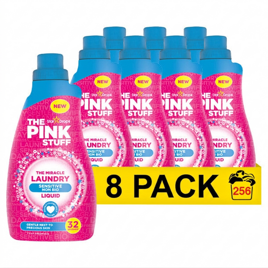 Pink Stuff Flytande Tvättmedel 960 ml - 8-pack
