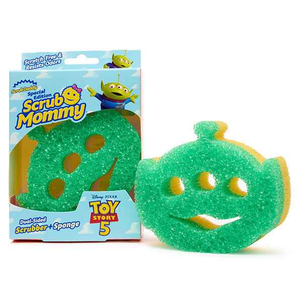 Scrub Daddy Scrub Mommy Éponge Alien – Disney Édition Limitée – Éponge de nettoyage double face