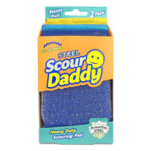 Scrub Daddy Scour Daddy Oțel 2 bucăți