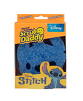 Scrub Daddy Disney Edition – kuhinjska spužvica Stitch | ne grebe, otporna na neugodne mirise i prikladna za pranje u perilici posuđa