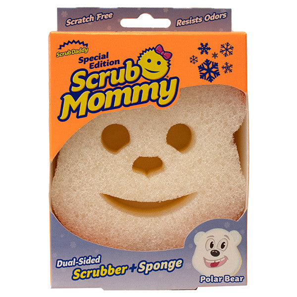 Scrub Mommy - jääkarhu | Rajoitettu painos