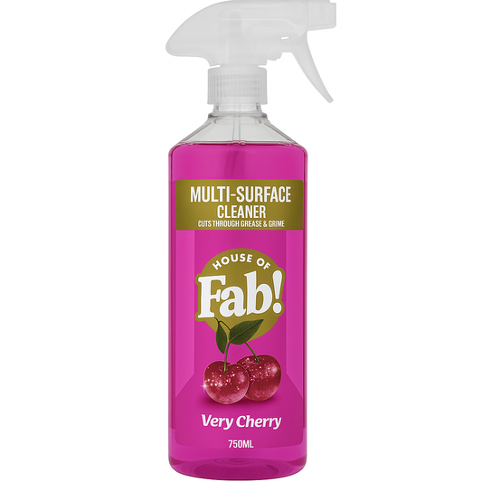Spray Multi-Usage Fabulosa Very Cherry 750ml - Édition Limitée