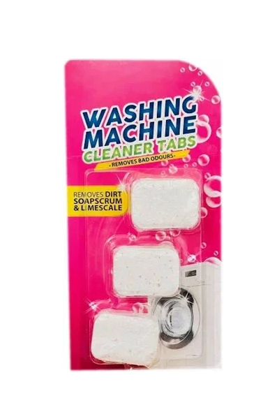 Pastilles pour nettoyeur de machine à laver - pack de 3