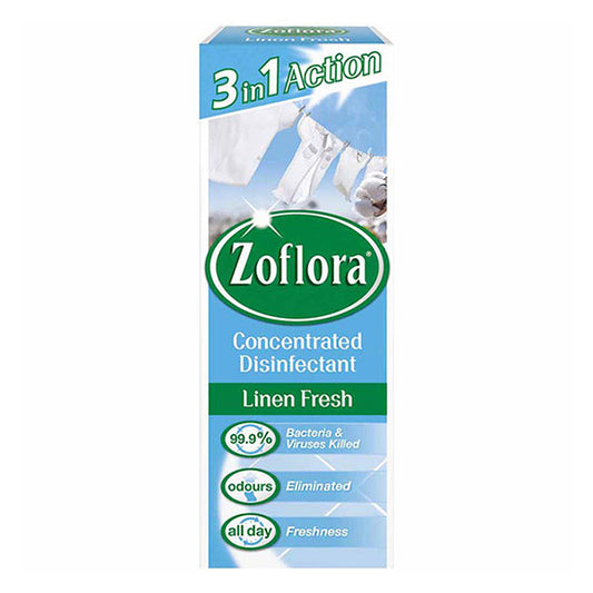 Zoflora Limpiador Concentrado – Fresco de Lino (120 ml)