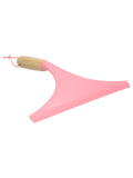 Pink Bamboo Window Squeegee