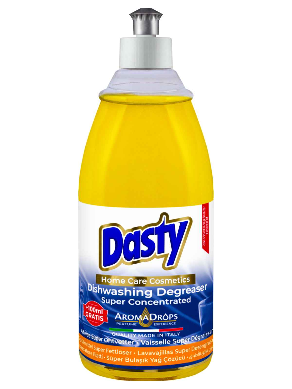 Dasty Geconcentreerd Afwasmiddel 700 ml – Krachtige Ontvetter voor Vaat, Pannen en Ovenschalen