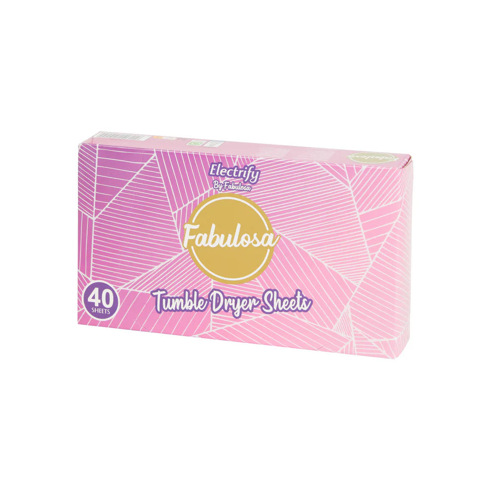 Fabulosa feuilles pour sèche-linge Electrify 40 pièces