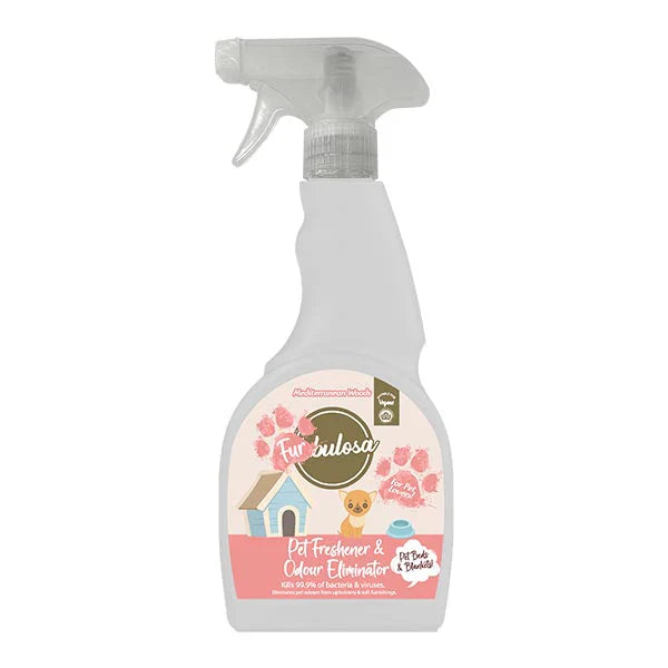Fabulosa Furbulosa osvježivač za kućne ljubimce i odstranjivač mirisa Mediteranske šume 500ml - ograničeno izdanje