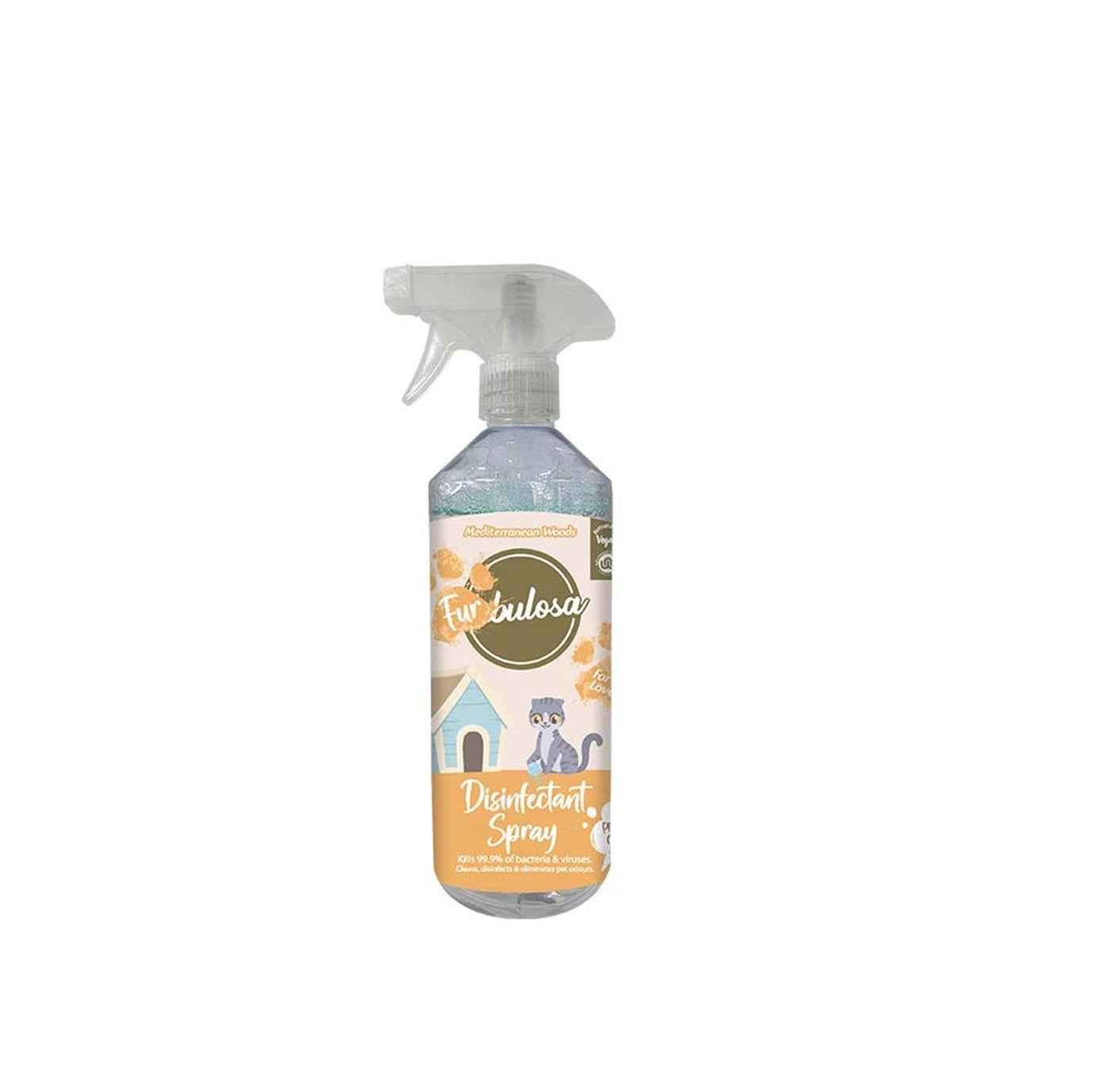Fabulosa Furbulosa Spray Multi-Purpose Lemn Mediteranean 500ml - Ediție Limitată
