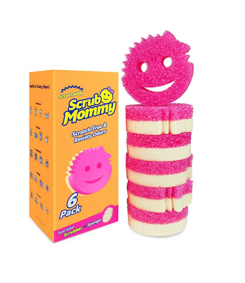 Scrub Mommy sunđeri roze pakovanje - 6 kom