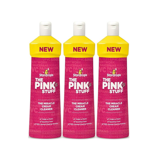 Stardrops The Pink Stuff Crème Nettoyante - Lot de 3
