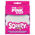 The Pink Stuff Sqeezy - Double-Sided Scrub Sponge White