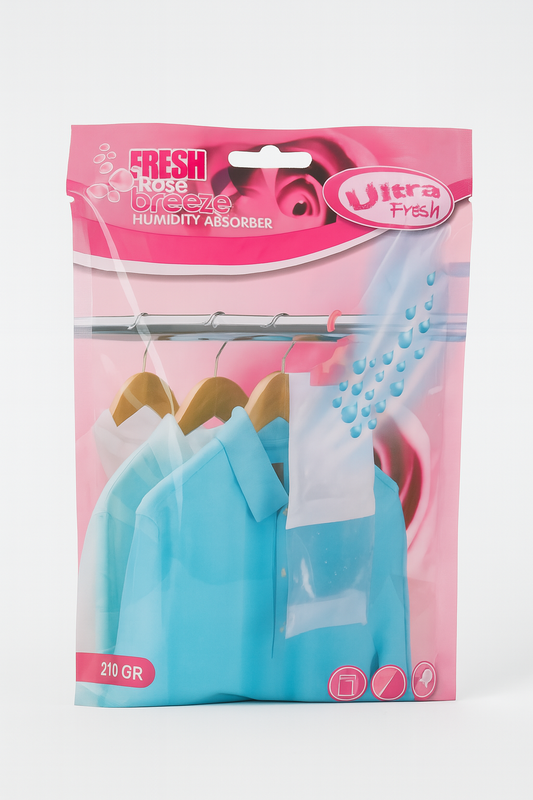 Ultra Fresh Absorbeur d'humidité suspendu 210 g – Parfum Océan – Protection jusqu'à 60 jours