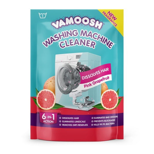 Vamoosh nettoyant pour machine à laver 6-en-1 avec dissolvant de cheveux