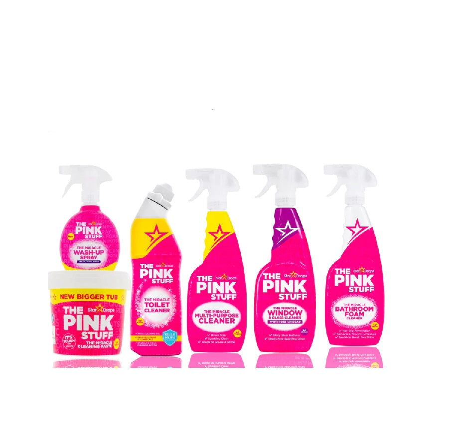 Pink Stuff - set za dnevno sobo in kopalnico