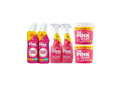 The Pink Stuff zestaw Ultimate – 2x spray 750 ml – 2x środek do czyszczenia toalet 750 ml – 2x Miracle Paste 850 gramów
