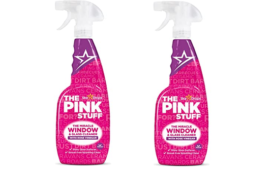 Stardrops The Pink Stuff Sredstvo za čišćenje stakla - 2 pakovanja - 2 x 750 ml