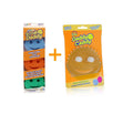 Scrub Daddy paket od 3 komada Scrub Daddy s držačem
